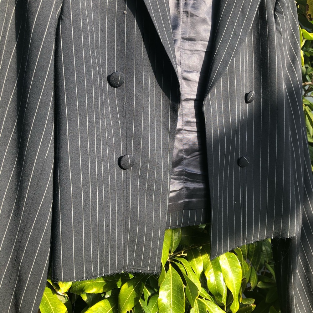 Rta grey pinstripe blazer - Picture 2 of 5